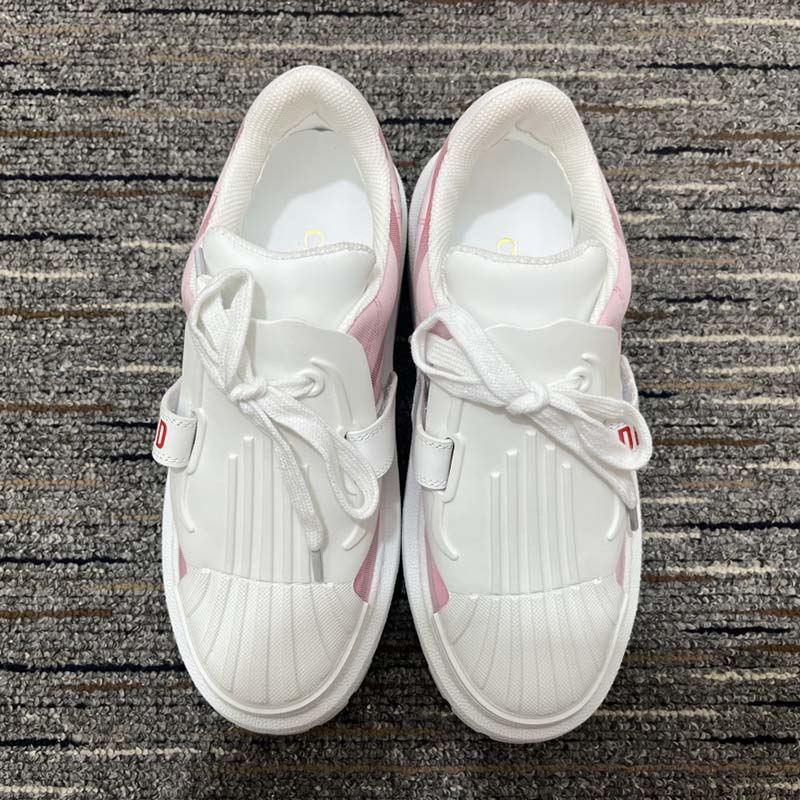 Dior Women Shoes CD Dior-ID Sneaker Raspberry Gradient Reflective Technical Fabric