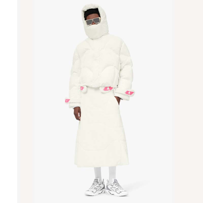 Louis Vuitton LV Unisex Runner Tatic Sneaker White Mix Materials Rubber Outsole Monogram Flowers