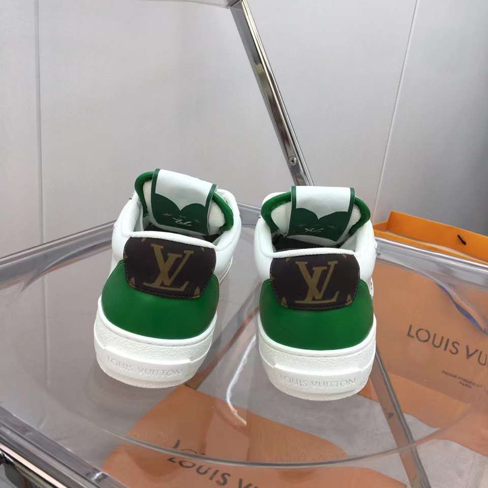 Louis Vuitton Unisex LV Charlie Sneaker Green Mix Recycled Bio-Based Sustainable Materials