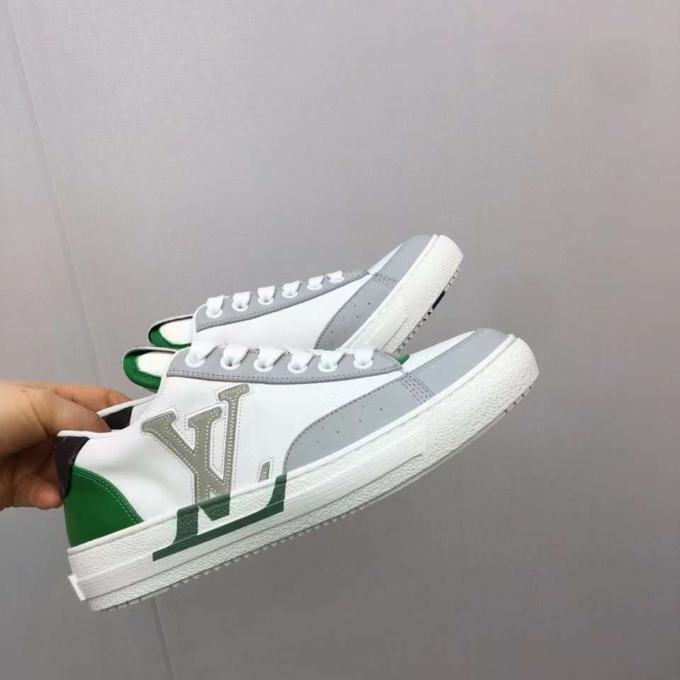 Louis Vuitton Unisex LV Charlie Sneaker Green Mix Recycled Bio-Based Sustainable Materials
