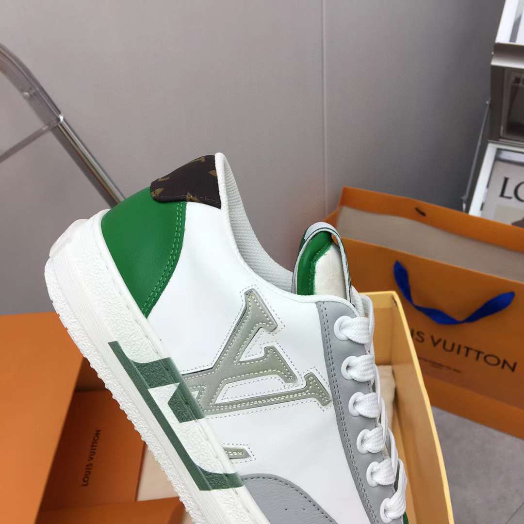 Louis Vuitton Unisex LV Charlie Sneaker Green Mix Recycled Bio-Based Sustainable Materials