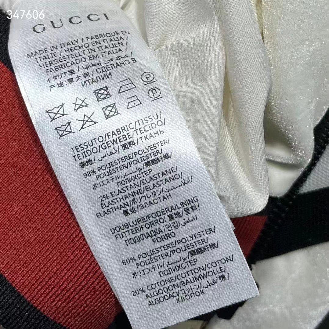 Gucci Men GG Adidas x Gucci Chenille Cropped Jacket Light Beige Cotton Chenille Trefoil