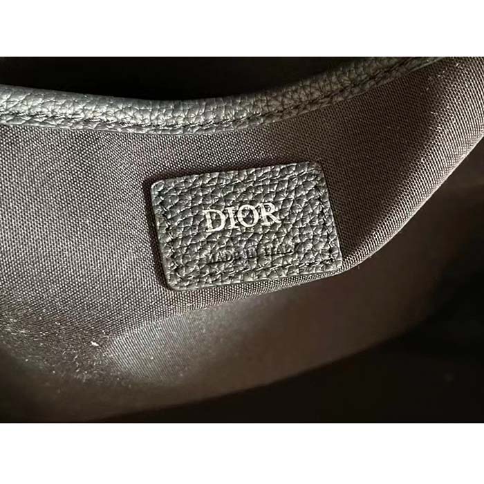 Dior Unisex CD Dior Explorer Backpack Beige Black Dior Oblique Jacquard