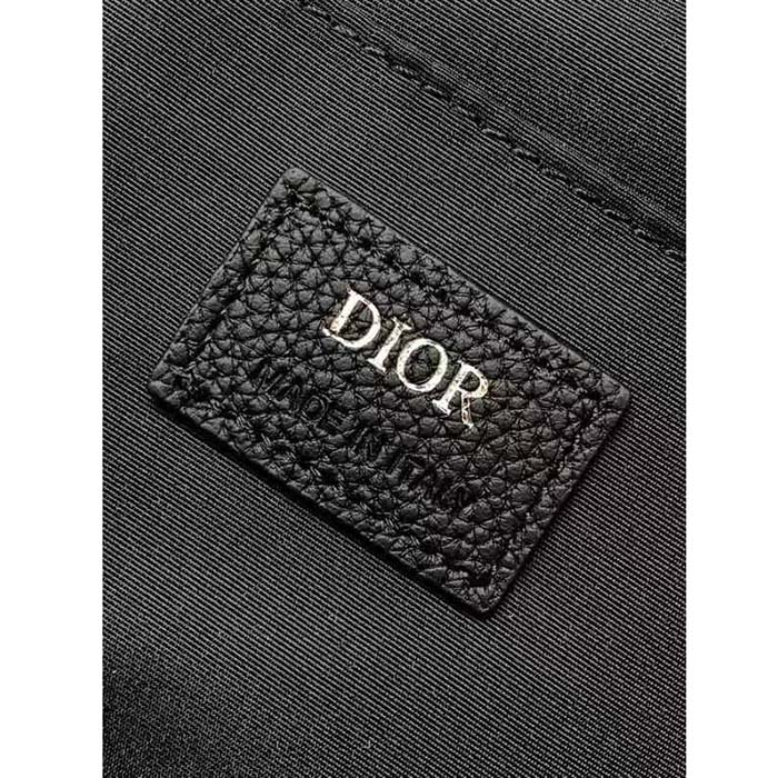 Dior Unisex CD Kid’s Mini Rider Sling Bag Beige Blue Dior Oblique Jacquard