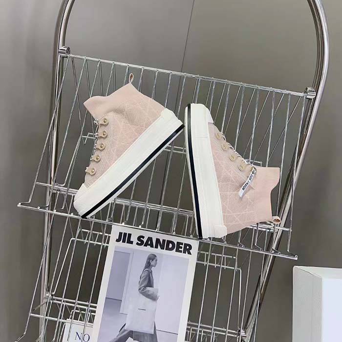 Dior Unisex CD Walk’N’Dior Sneaker Nude Macrocannage Technical Mesh