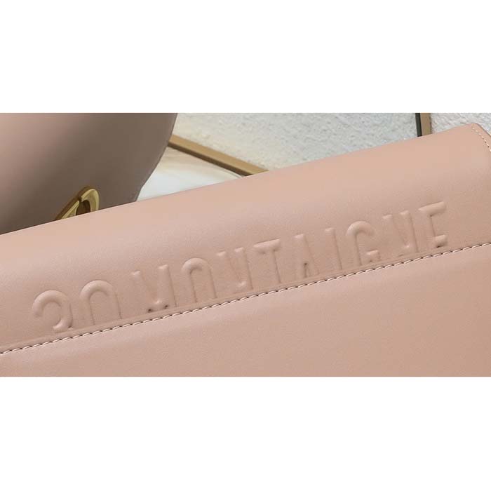 Dior Women CD Small 30 Montaigne Avenue Bag Antique Pink Box Calfskin