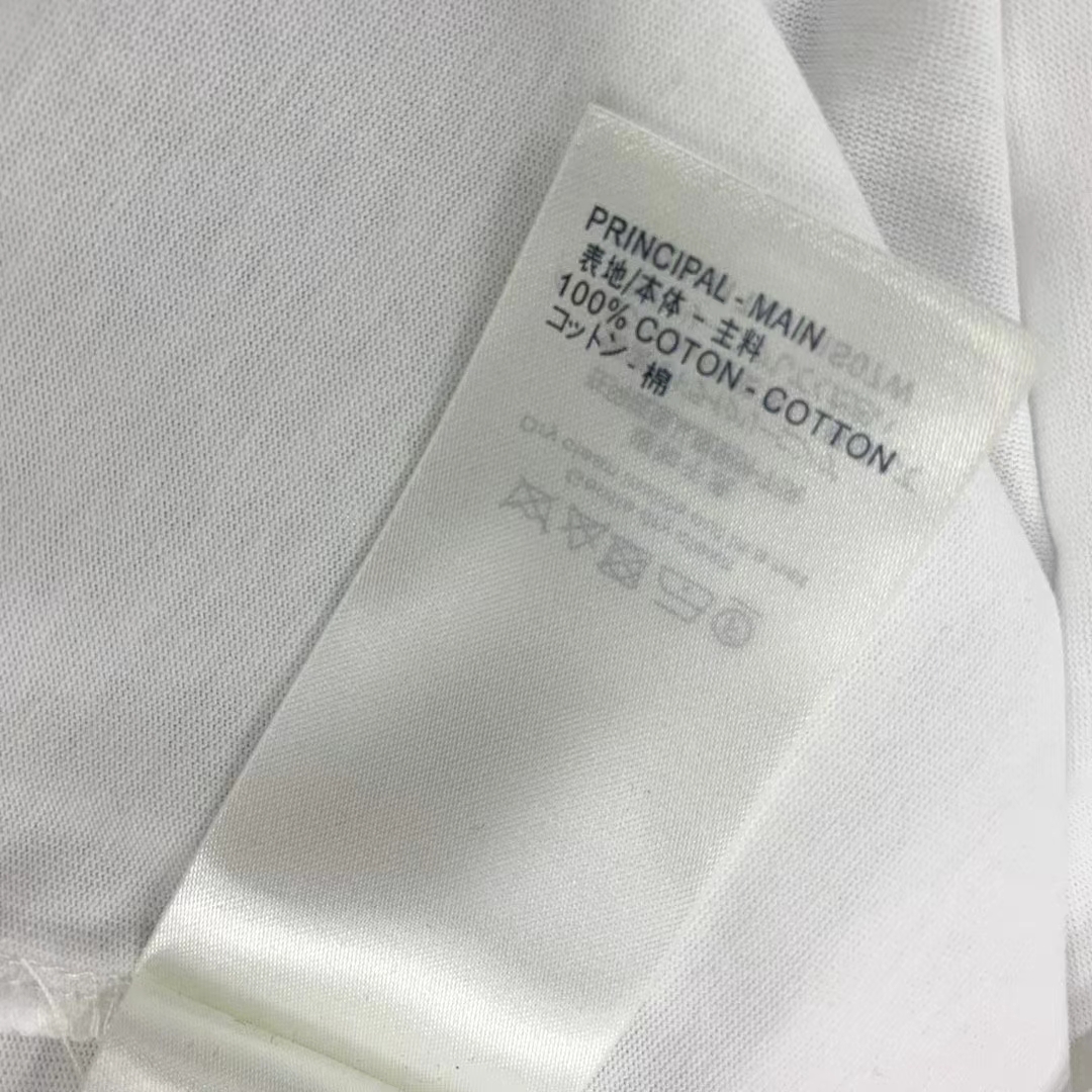Louis Vuitton Women Monogram Pocket T-Shirt Cotton White Monogram Jacquard Denim LV Golden Chain