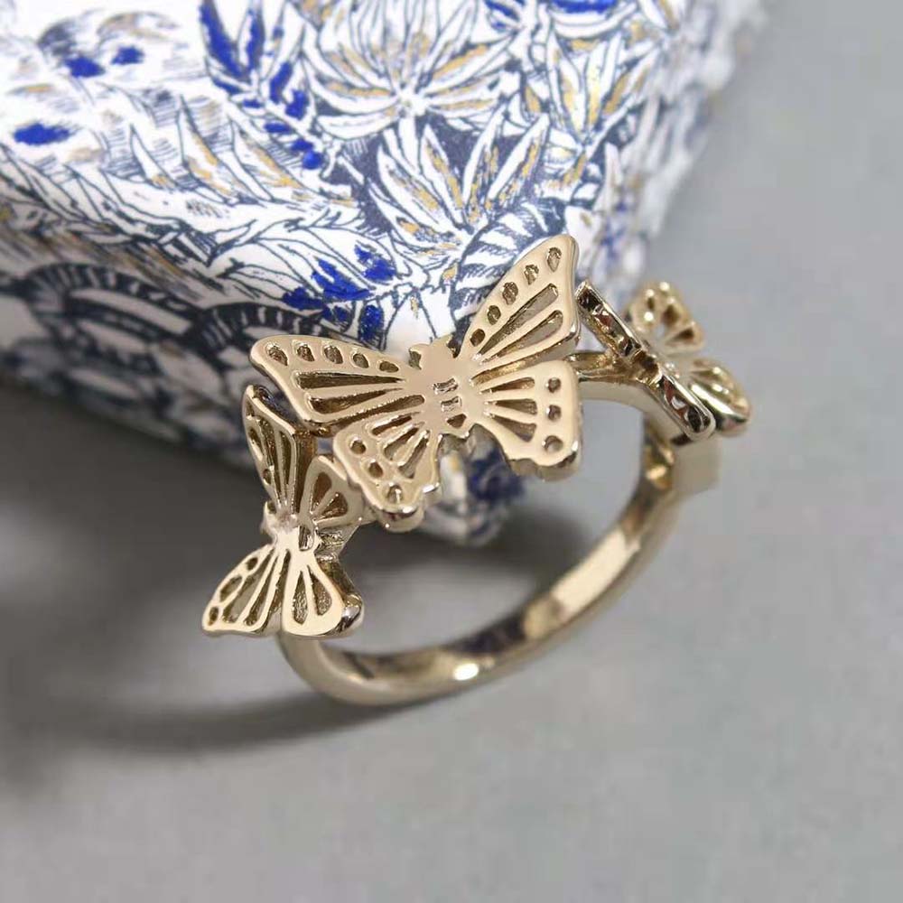 Dior Women Métamorphose Ring Gold-Finish Metal