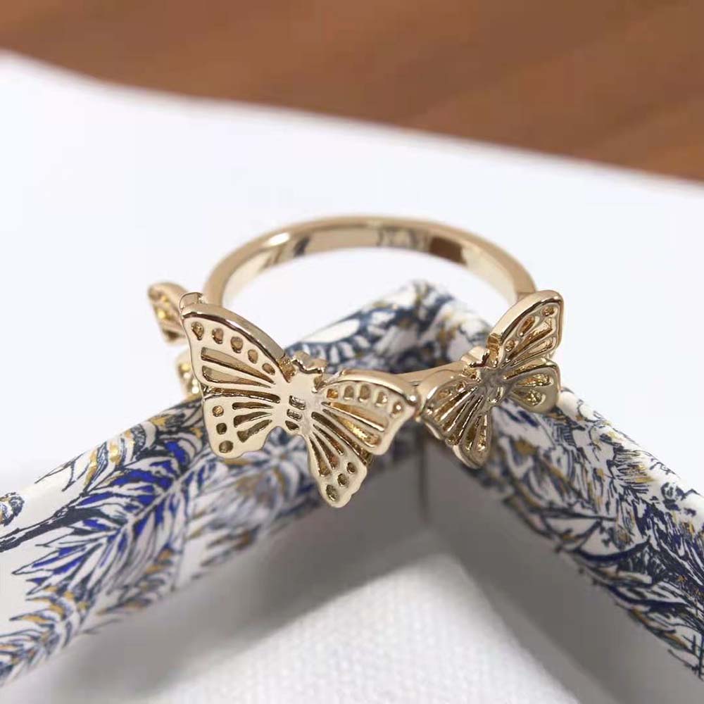 Dior Women Métamorphose Ring Gold-Finish Metal