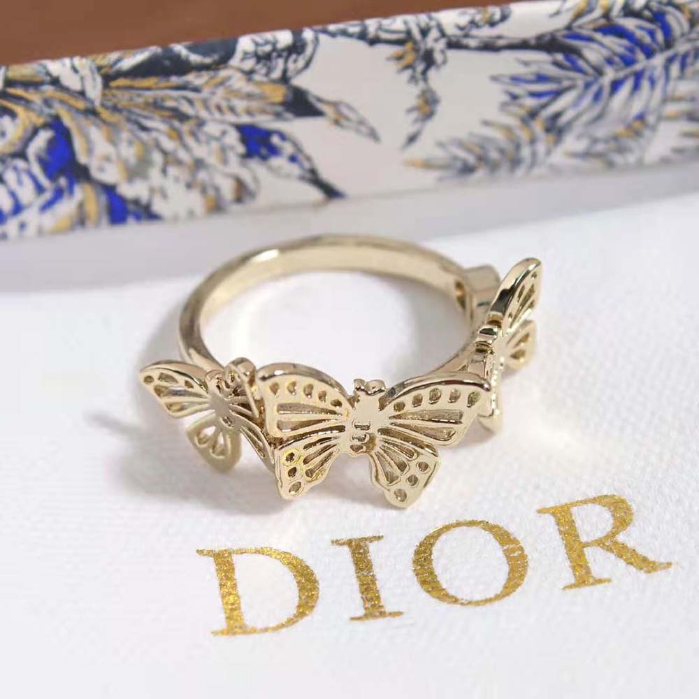 Dior Women Métamorphose Ring Gold-Finish Metal