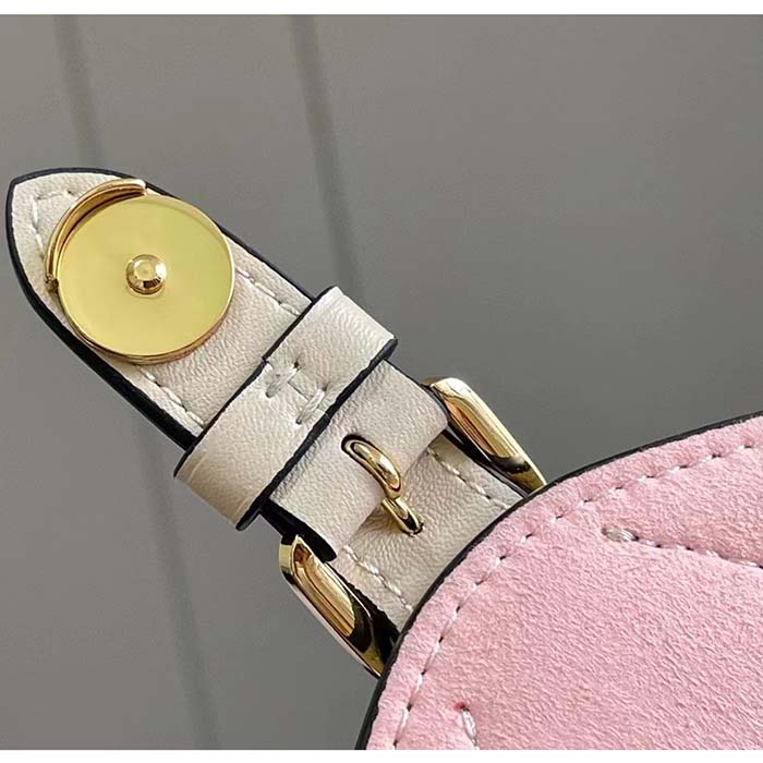 Louis Vuitton LV Unisex Montsouris Backpack Monogram Empreinte Embossed White Leather