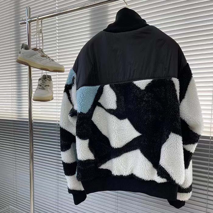 Louis Vuitton Men LV SKI Technical Fleece Jacket Regular Fit LV Ice Jacquard Fully Lined Multicolor