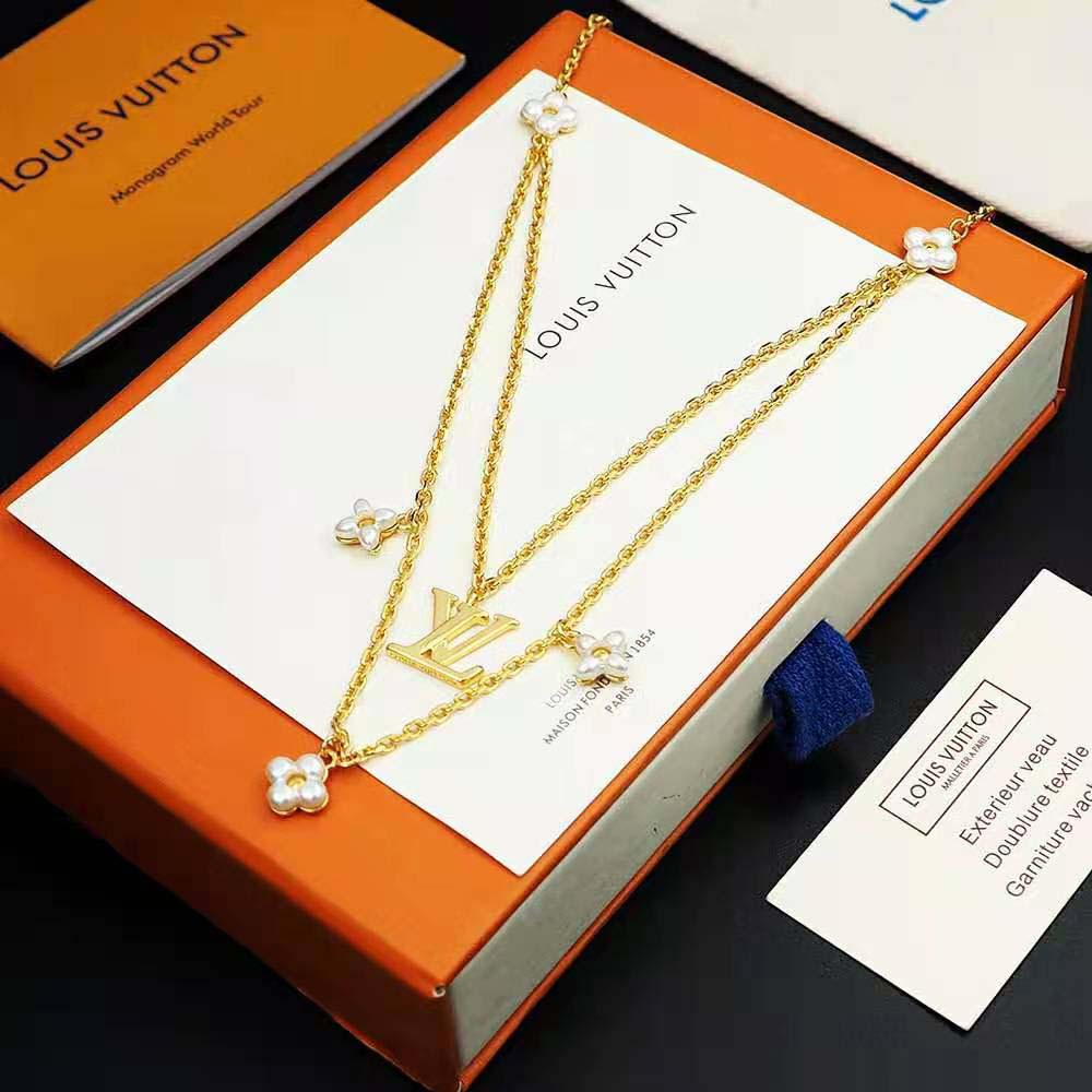Louis Vuitton Women LV Floragram Necklace