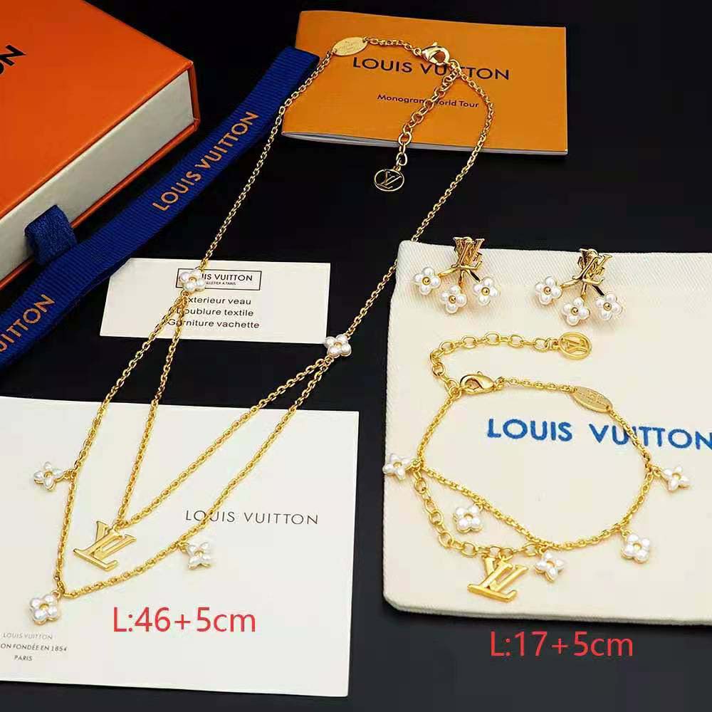 Louis Vuitton Women LV Floragram Necklace