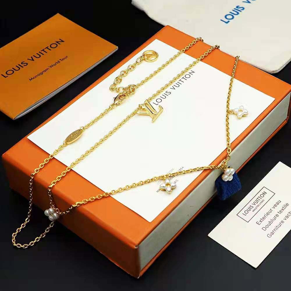 Louis Vuitton Women LV Floragram Necklace