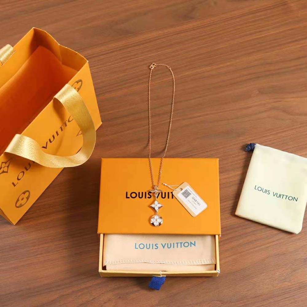 Louis Vuitton Women Color Blossom Lariat Necklace
