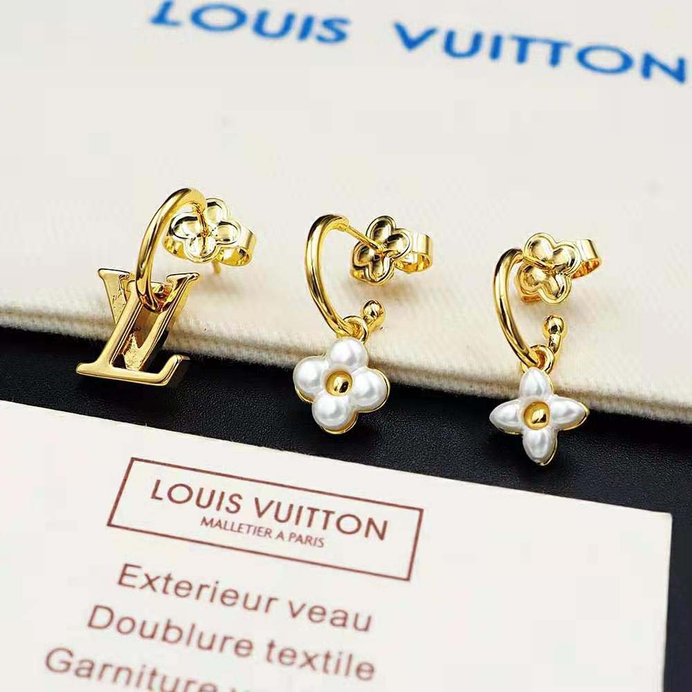 Louis Vuitton Women LV Floragram Earrings