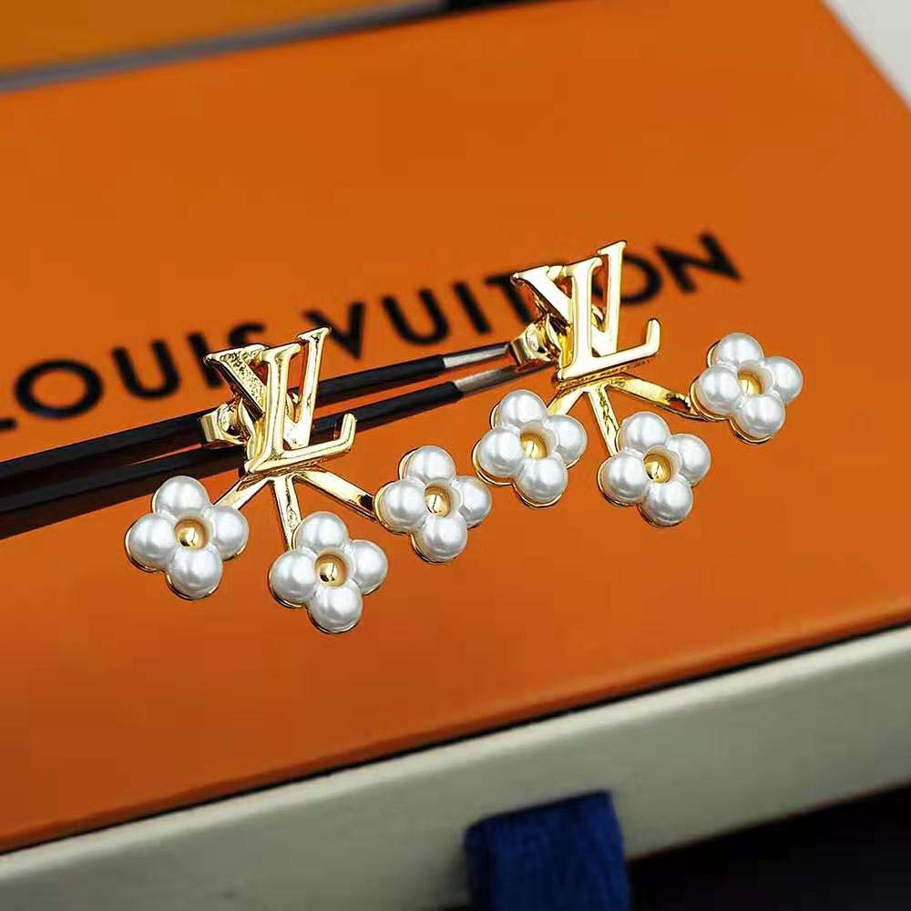 Louis Vuitton Women LV Floragram Earrings