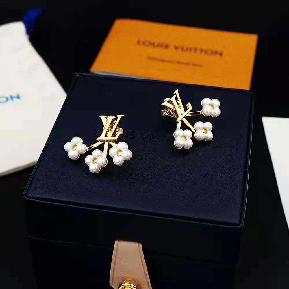 Louis Vuitton Women LV Floragram Earrings