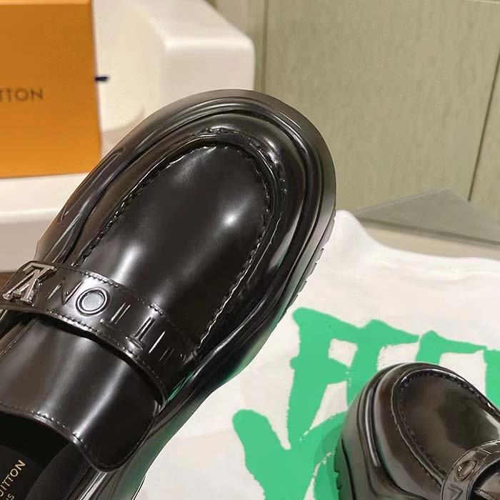 Louis Vuitton Women LV Archlight 2.0 Platform Loafer Black Calf Leather 1ABIJZ