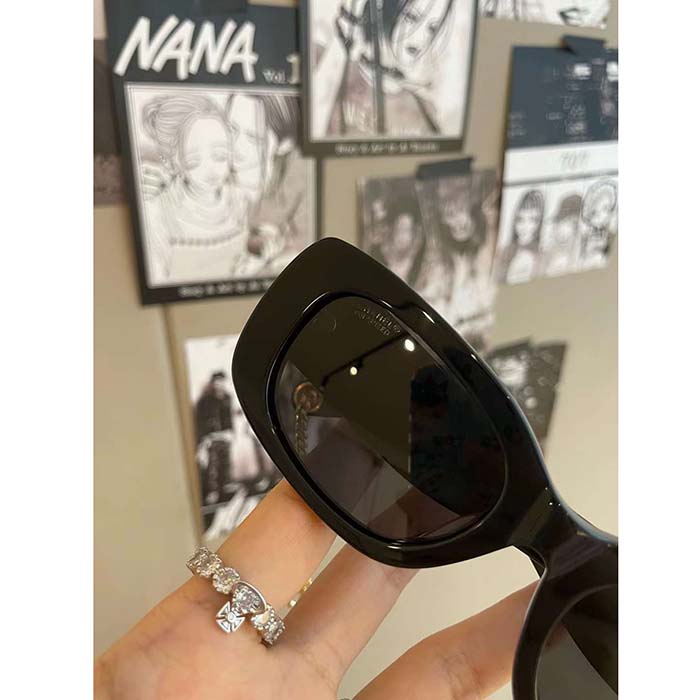 Chanel Women CC Square Sunglasses Acetate Black Ref.5487 C622/S8, A71510 X02016 S2218