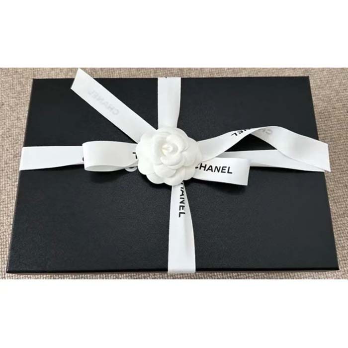 Chanel Women CC Thongs Sandal Velvet Black 0.5 CM Heel