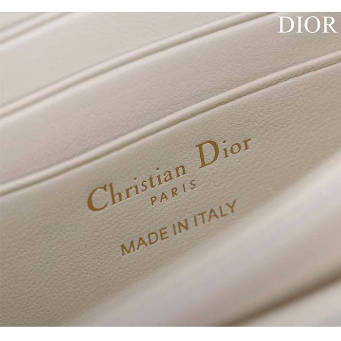 Dior Women CD My Dior Mini Bag Latte Cannage Lambskin