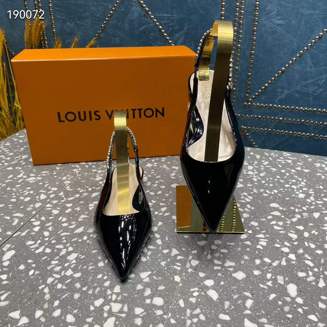 Gucci Women GG Gucci Signoria Ballet Flat Black Patent Leather Pointed Toe