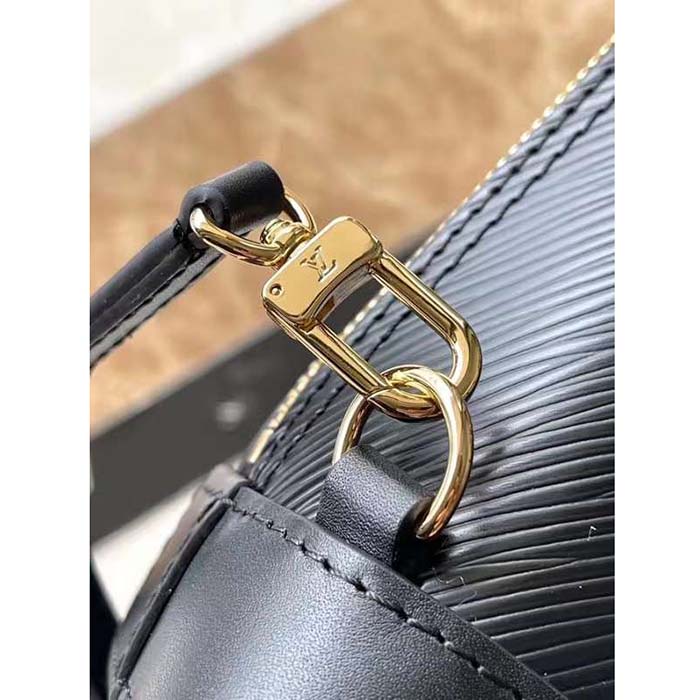 Louis Vuitton Unisex LV Alma Backpack Black Epi Grained Cowhide Leather M25103