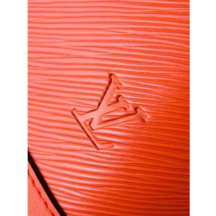 Louis Vuitton Unisex LV Alma Backpack Orange Epi Grained Cowhide Leather M25104