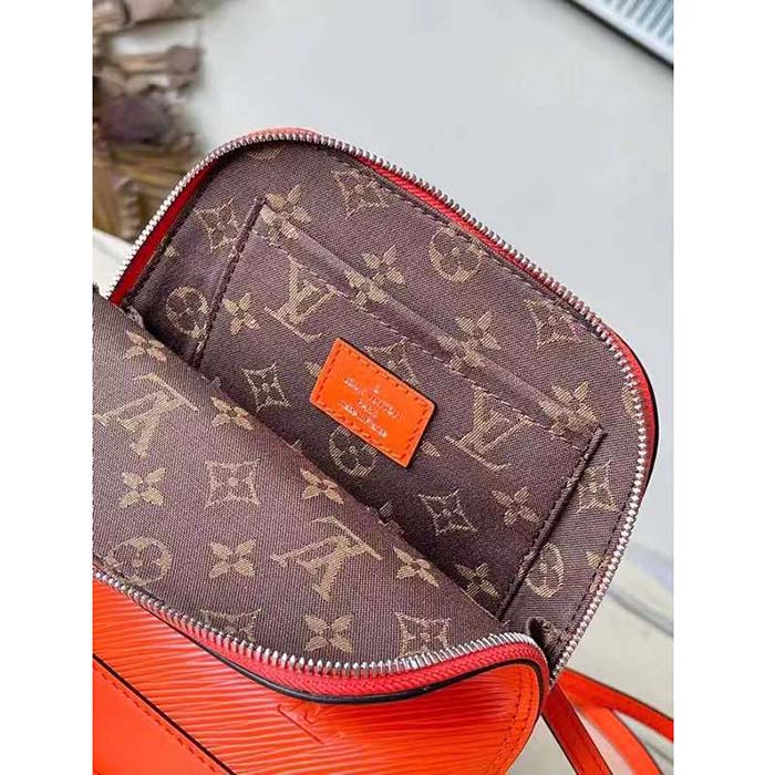 Louis Vuitton Unisex LV Alma Backpack Orange Epi Grained Cowhide Leather M25104