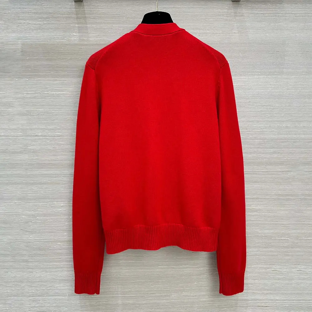 Dior Men Dioramour Twinset Red Cashmere Knit