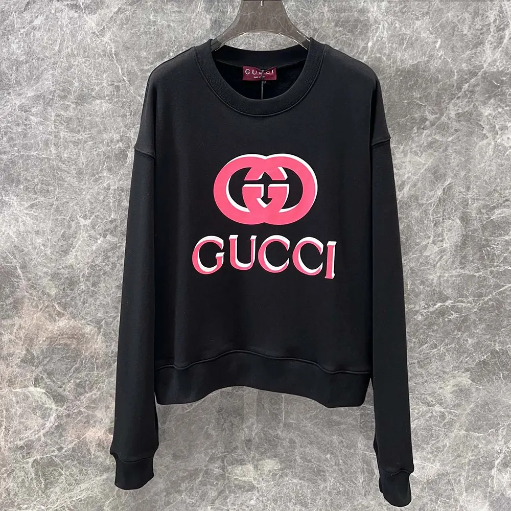 Gucci Men Printed Cotton Jersey Sweatshirt 789582XJGSV1082