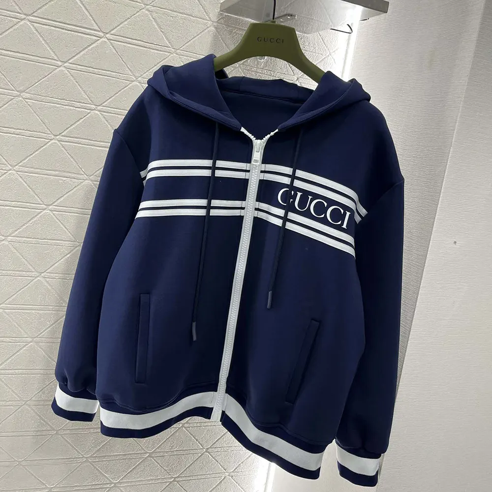 Gucci Men Technical Jersey Hooded Sweatshirt 787939XJGJ51010