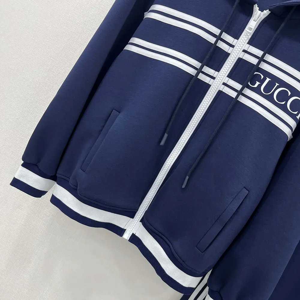 Gucci Men Technical Jersey Hooded Sweatshirt 787939XJGJ51010