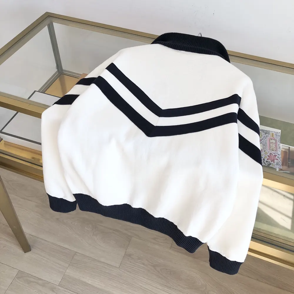 Louis Vuitton Women Knitted Cotton Sailor Blouson 1AFQPW