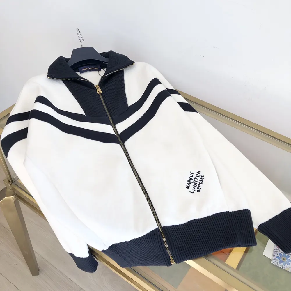 Louis Vuitton Women Knitted Cotton Sailor Blouson 1AFQPW