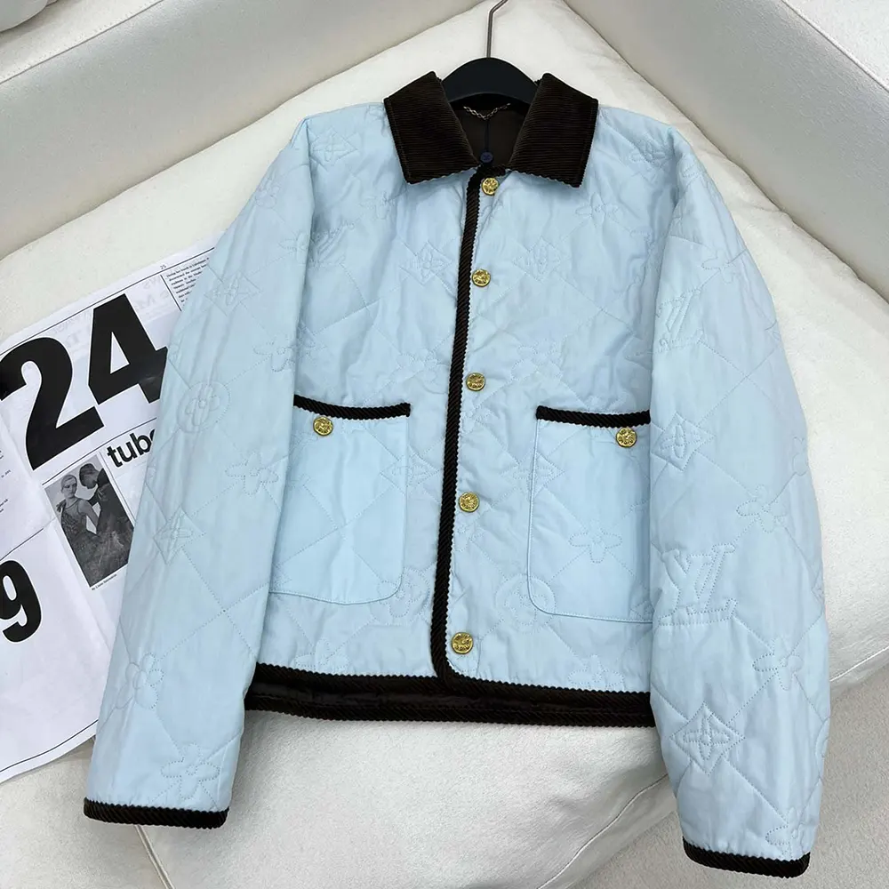 Louis Vuitton Men Monogram Padded Cotton Jacket 1AFPTX