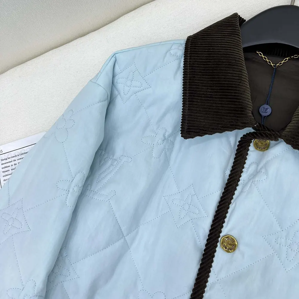 Louis Vuitton Men Monogram Padded Cotton Jacket 1AFPTX
