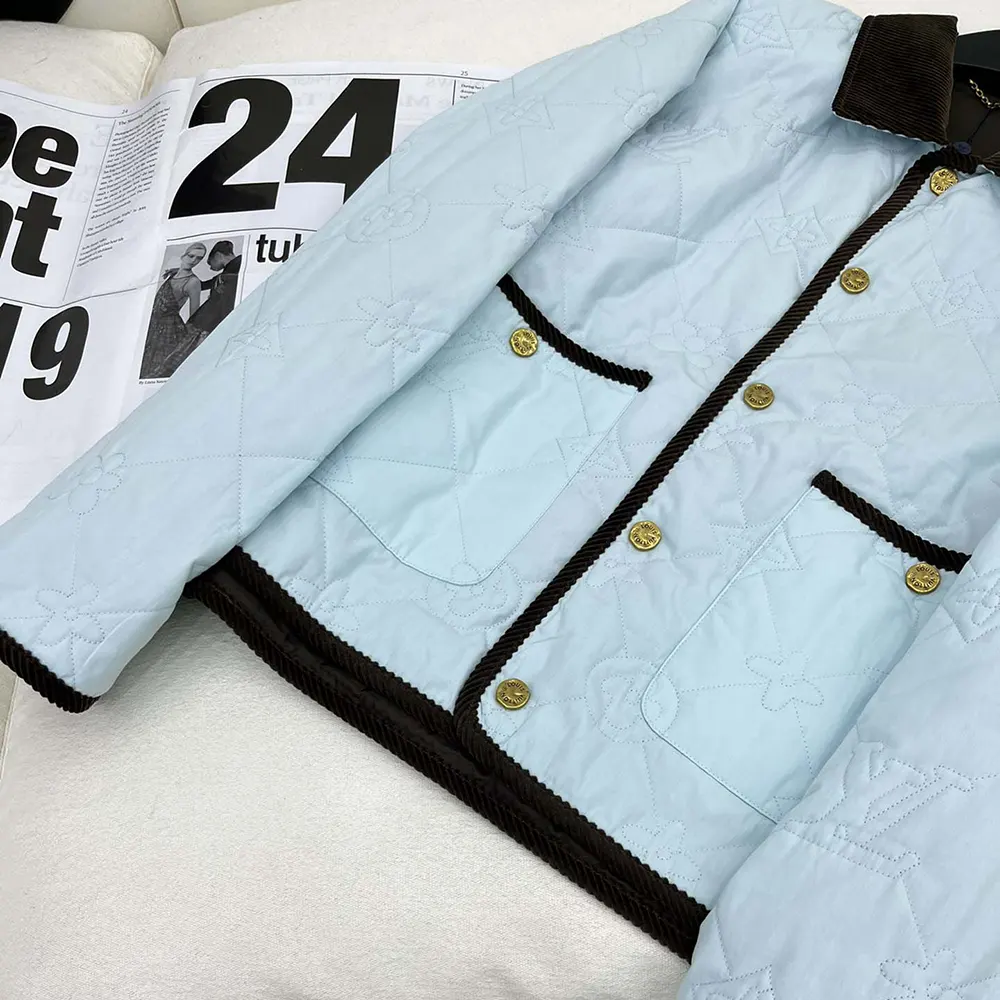 Louis Vuitton Men Monogram Padded Cotton Jacket 1AFPTX
