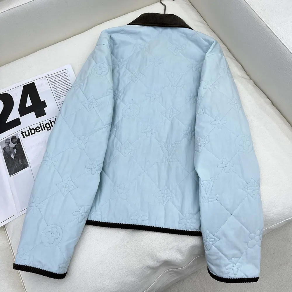 Louis Vuitton Men Monogram Padded Cotton Jacket 1AFPTX