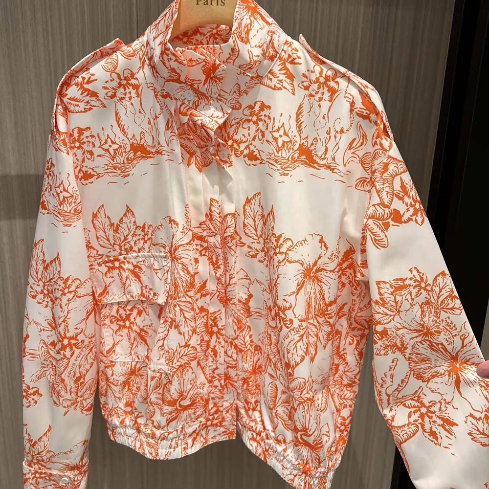 Louis Vuitton Men Tropical Floral Jacket 1AFT02
