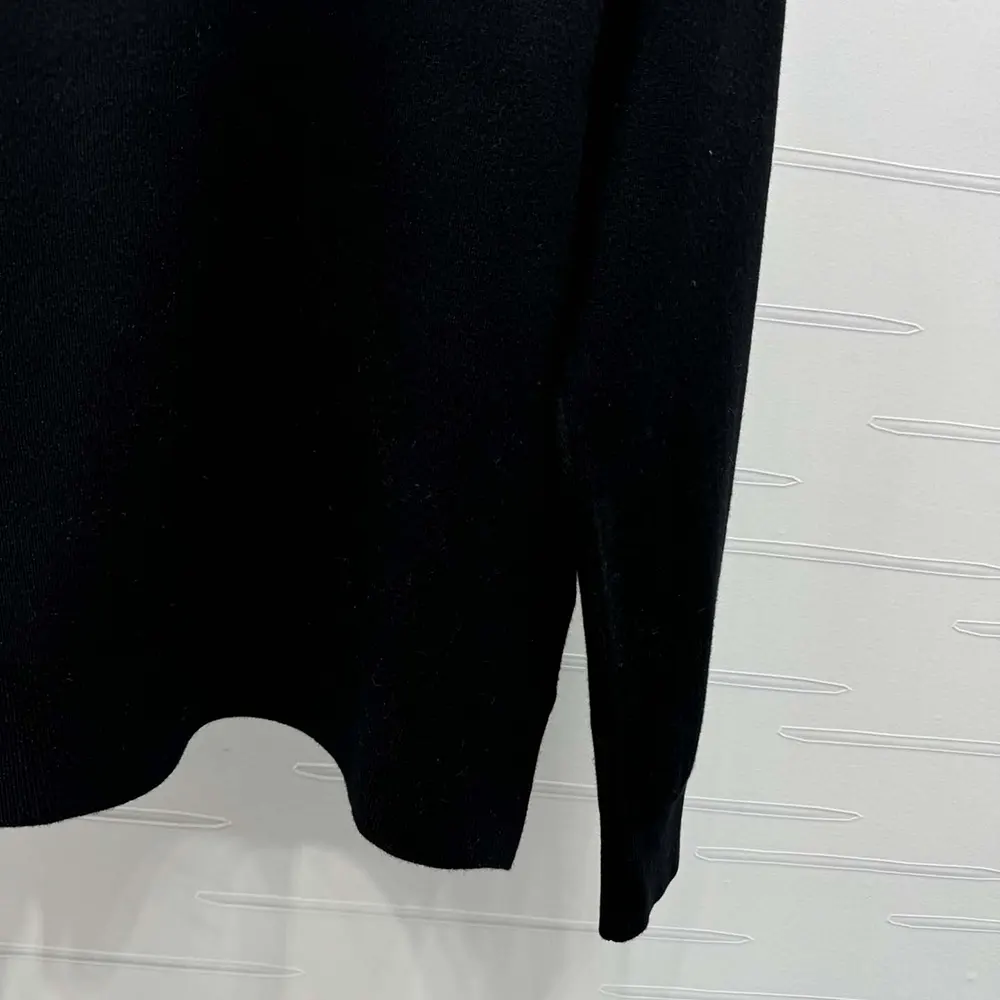 Dior Women Christian Dior Couture Sweater Black Wool Blend