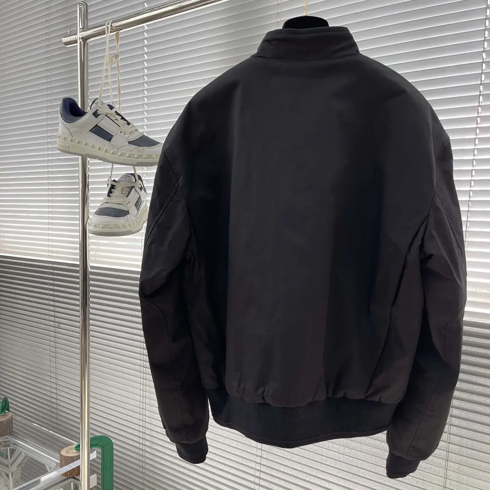 Dior Men Christian Dior Couture Reversible Jacket Black Blended Cotton Twill