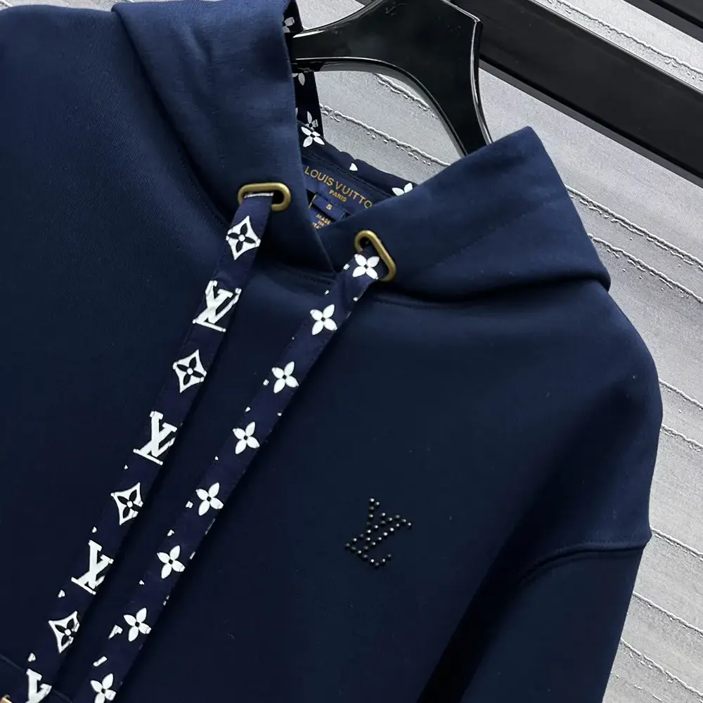 Louis Vuitton Men Cotton Hoodie 1AGJZV
