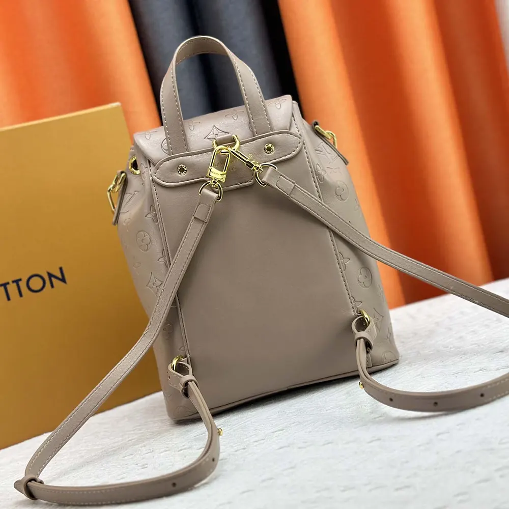 Louis Vuitton LV Women Coussin Backpack PM-Gray M13358