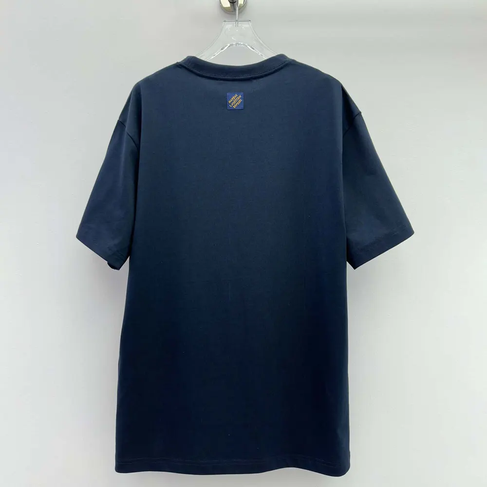 Louis Vuitton Men LV Vers Embellished Short-Sleeved T-Shirt 1AGHXO