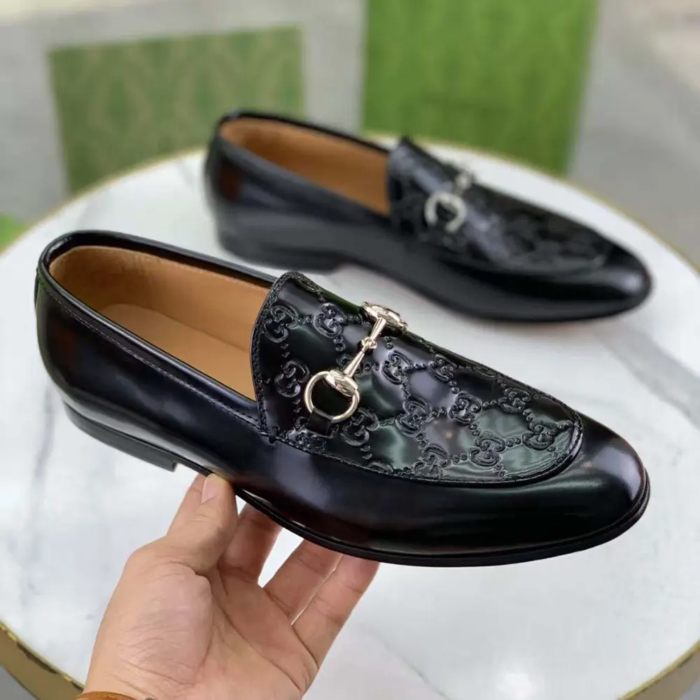 Gucci Men Loafer with Horsebit-Black 798997AAD7E1000