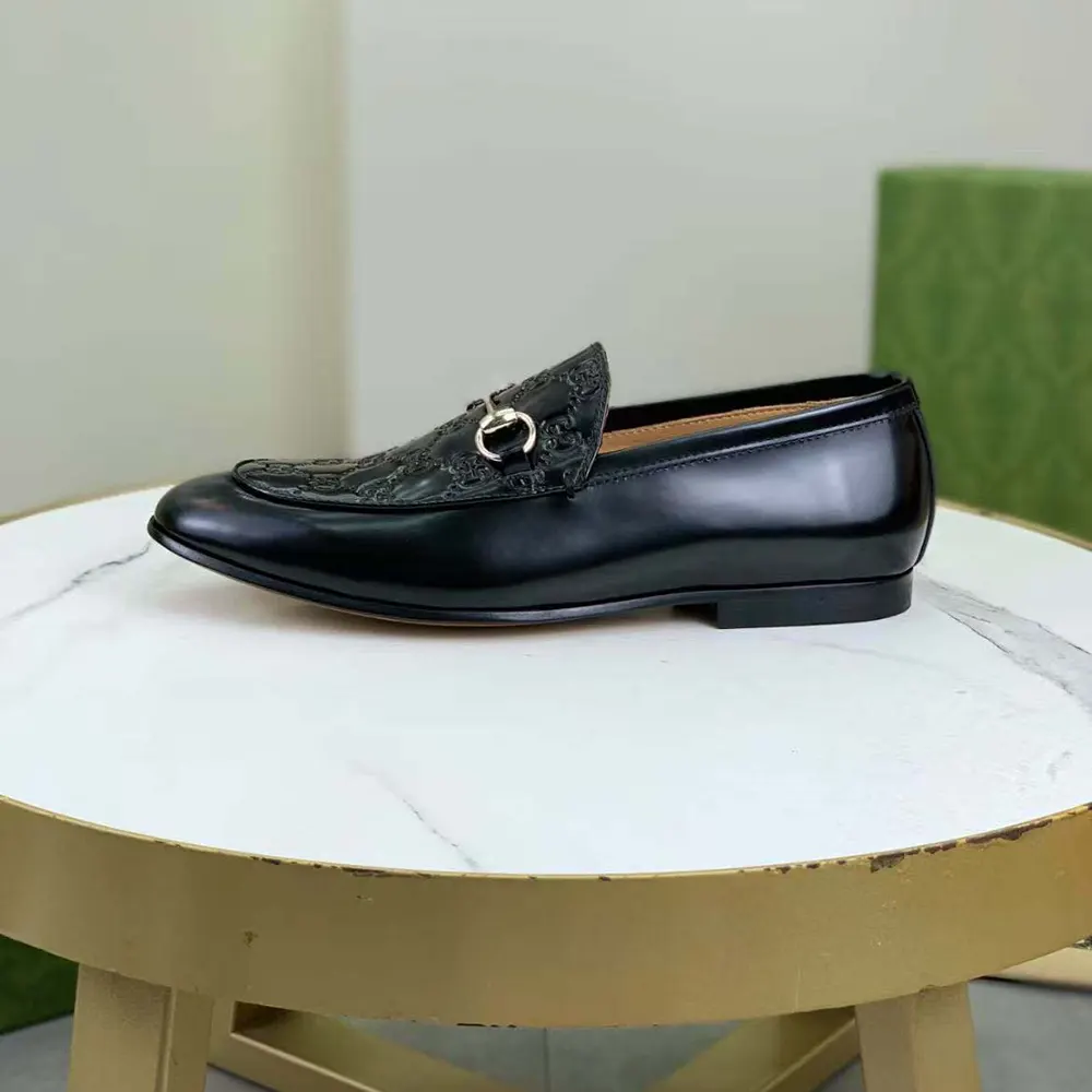 Gucci Men Loafer with Horsebit-Black 798997AAD7E1000